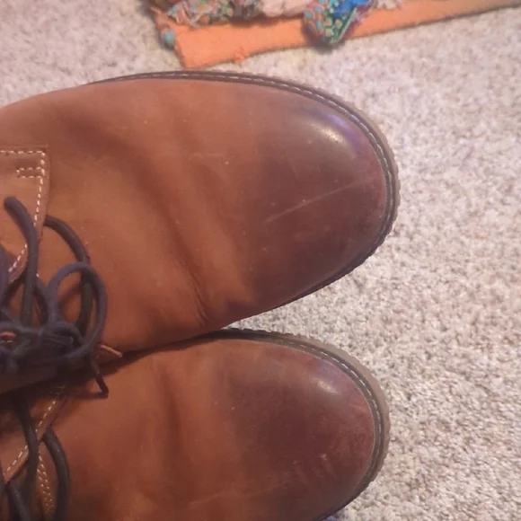 Johnston & Murphy Tan Leather Chukka Boots - Picture 4 of 7